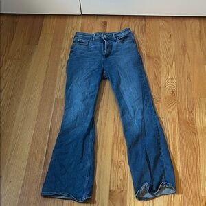 Old Navy Blue Flare Women's Jeans